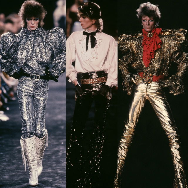 Glam Rock fashion style, Midjourney V8.2, render 3 of 4