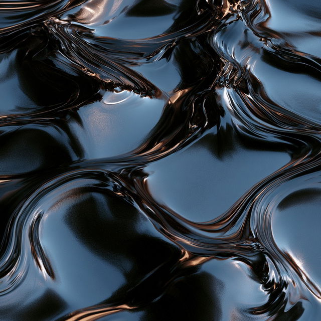 Glossy texture style, Midjourney V8.2, render 2 of 4