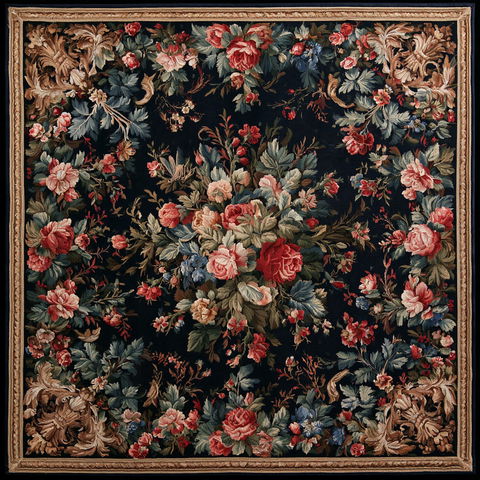 Gobelin tapestry style (Techniques), Midjourney V8.2