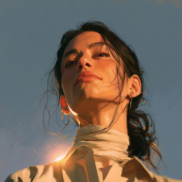 Golden hour style, Midjourney V8.2, render 4 of 4