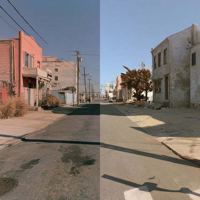 Google Street View style, Midjourney V8.2, render 2 of 4