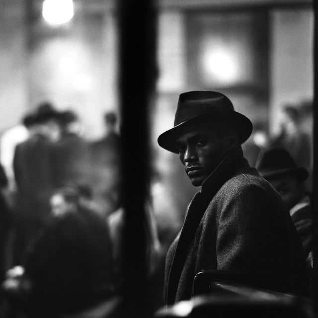 Gordon Parks style, Midjourney V8.2, render 3 of 4
