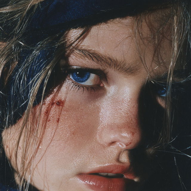 Gottfried Helnwein style, Midjourney V8.2, render 2 of 4