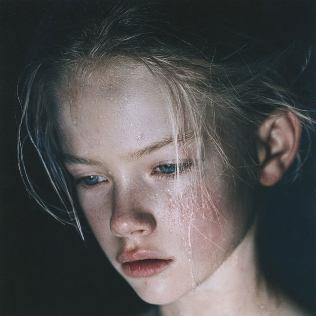 Gottfried Helnwein style, Midjourney V8.2, render 4 of 4