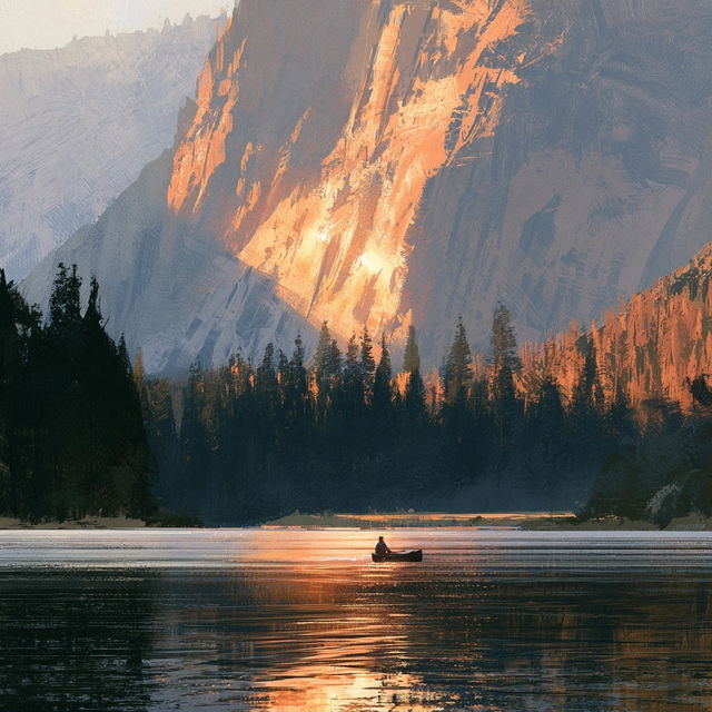 Gouache paint style, Midjourney V8.2, render 1 of 4