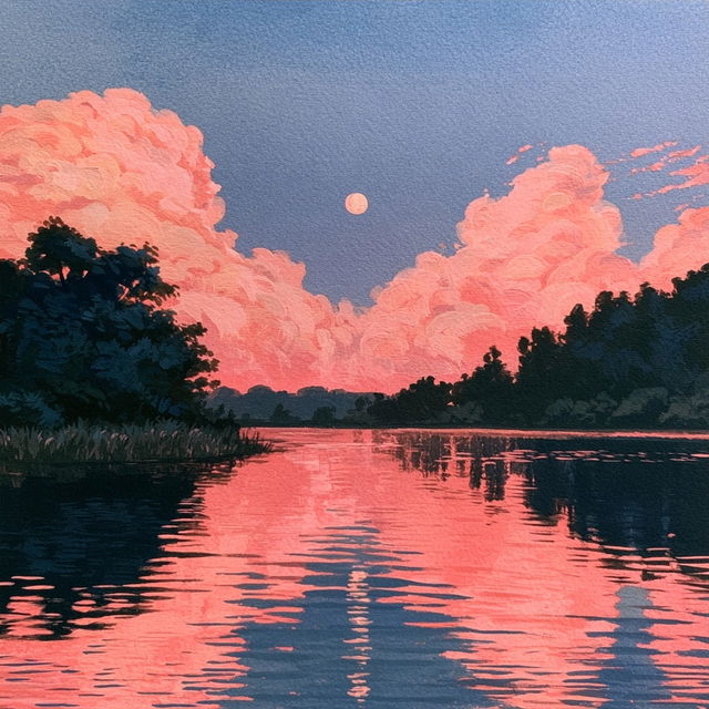 Gouache paint style, Midjourney V8.2, render 3 of 4