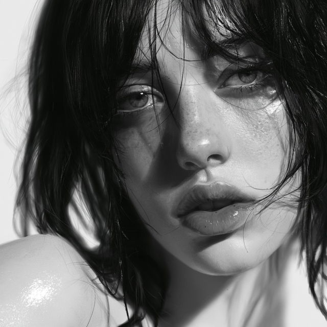 Grayscale style, Midjourney V8.2, render 2 of 4