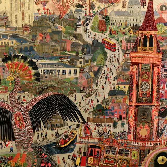 Grayson Perry style, Midjourney V8.2, render 4 of 4