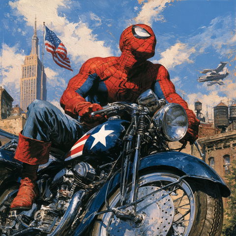 Greg Land style (Illustrators), Midjourney V8.2