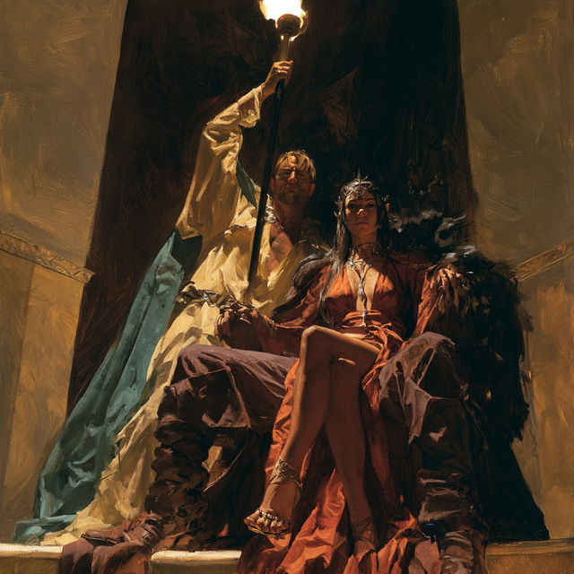 Greg Manchess style, Midjourney V8.2, render 1 of 4