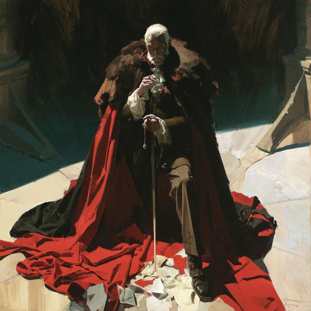Greg Manchess style, Midjourney V8.2, render 4 of 4
