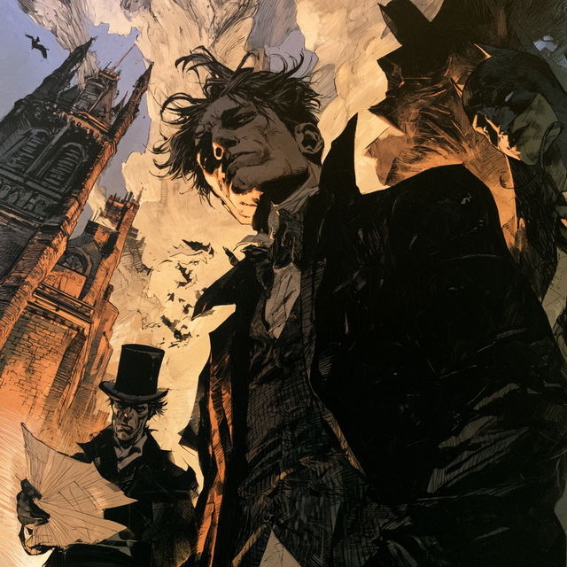 Greg Rucka style, Midjourney V8.2, render 2 of 4