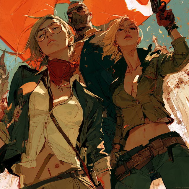 Greg Tocchini style, Midjourney V8.2, render 3 of 4