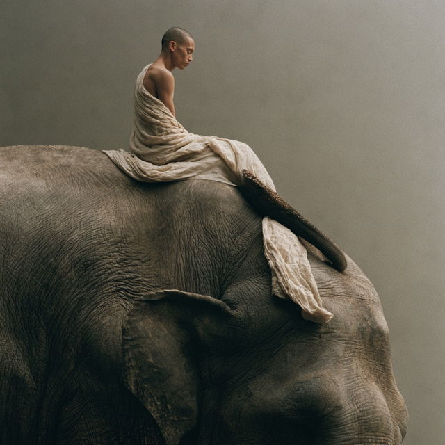 Gregory Colbert style, Midjourney V8.2, render 1 of 4
