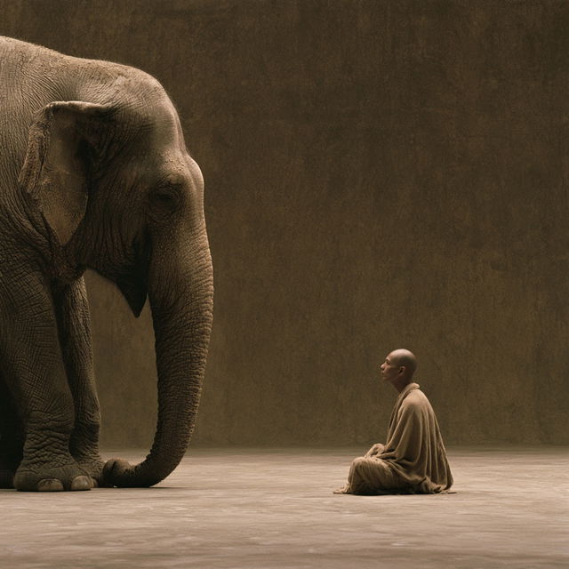 Gregory Colbert style, Midjourney V8.2, render 4 of 4