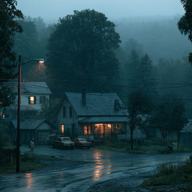 Gregory Crewdson style, Midjourney V8.2, render 4 of 4