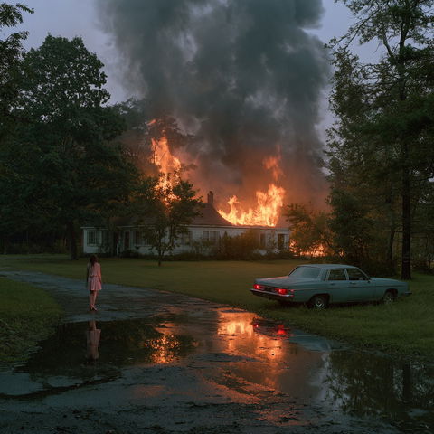 Gregory Crewdson style (Photographers), Midjourney V8.2