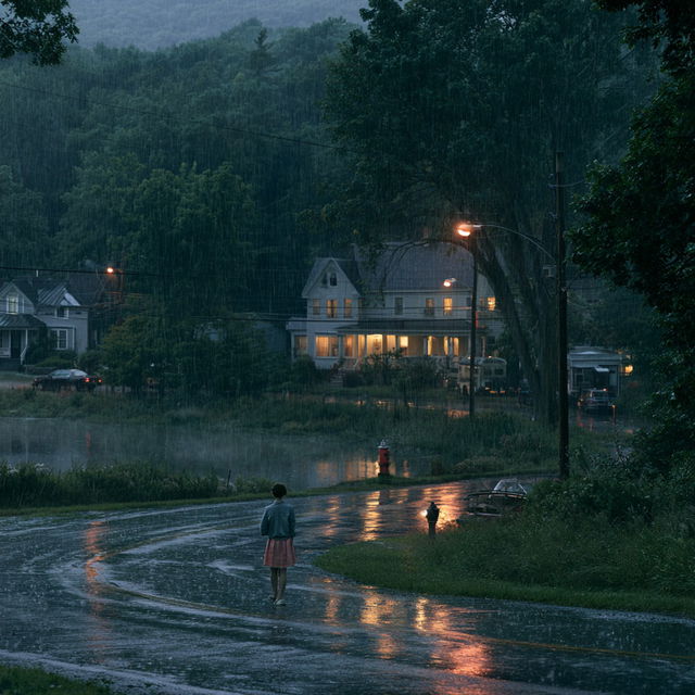 Gregory Crewdson style, Midjourney V8.2, render 1 of 4