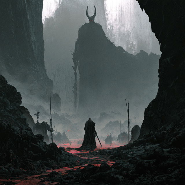 Grimdark style, Midjourney V8.2, render 4 of 4