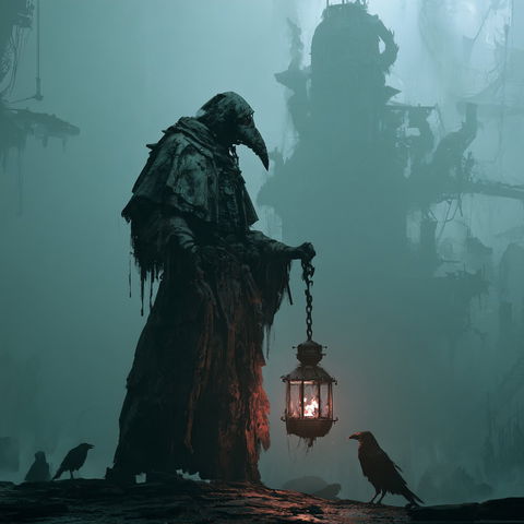Grimdark style (Genres), Midjourney V8.2
