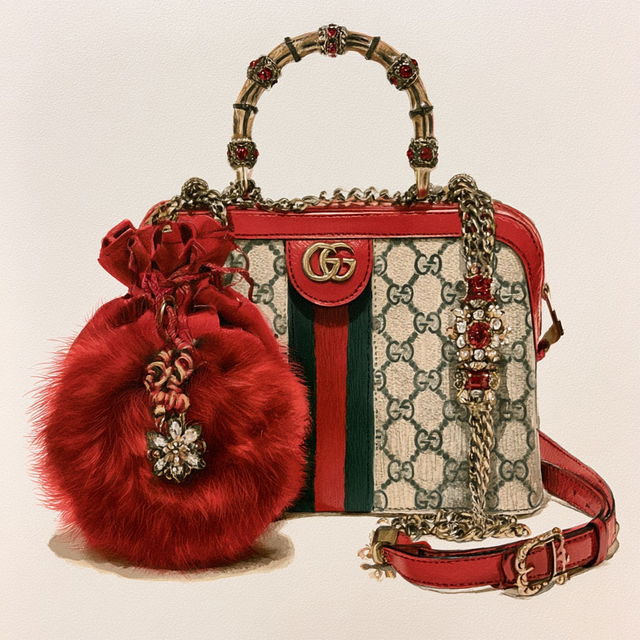 Gucci style, Midjourney V8.2, render 4 of 4