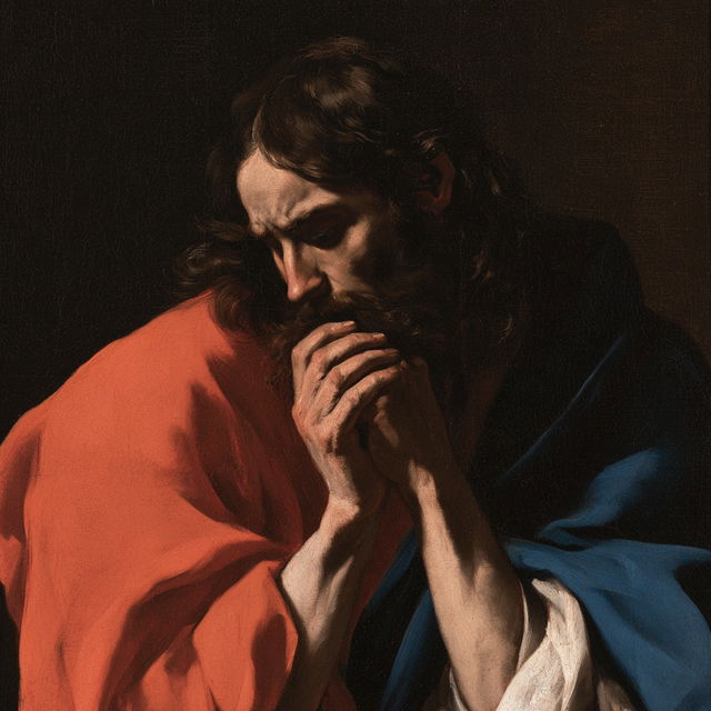 Guercino style, Midjourney V8.2, render 2 of 4