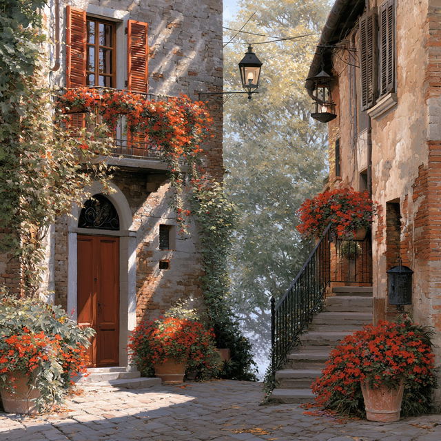 Guido Borelli da Caluso style, Midjourney V8.2, render 2 of 4