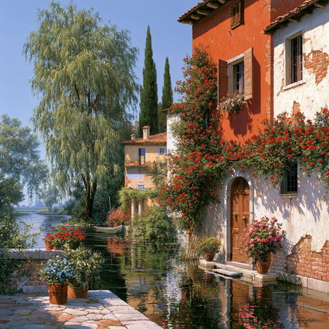 Guido Borelli da Caluso style (Painters), Midjourney V8.2
