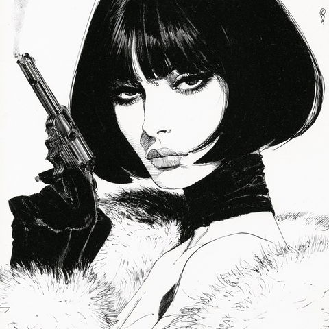 Guido Crepax style (Illustrators), Midjourney V8.2