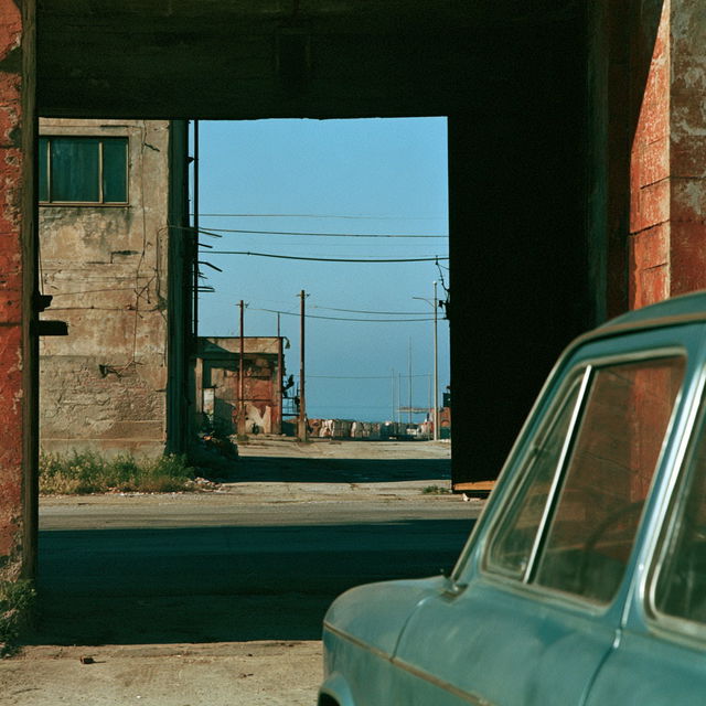 Guido Guidi style, Midjourney V8.2, render 3 of 4