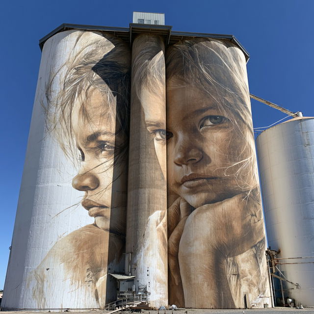 Guido van Helten style, Midjourney V8.2, render 3 of 4
