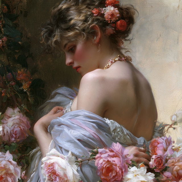 Guillaume Seignac style, Midjourney V8.2, render 4 of 4
