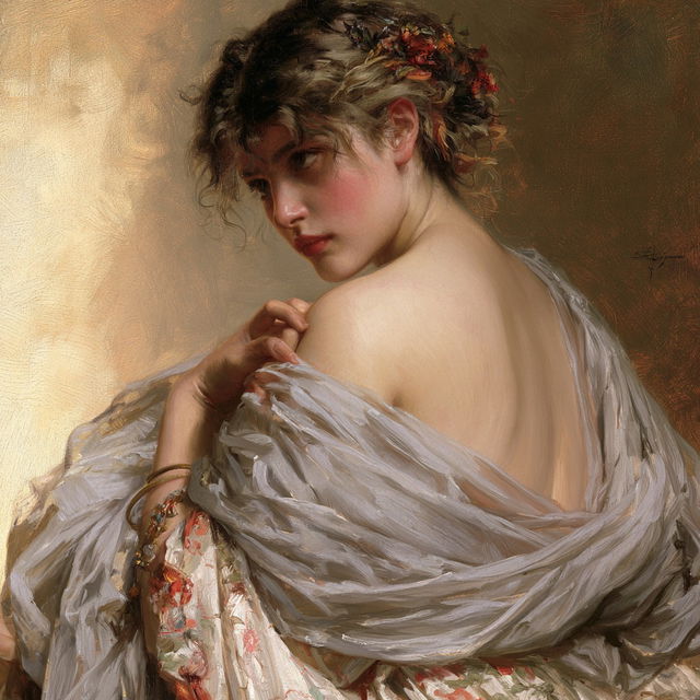 Guillaume Seignac style, Midjourney V8.2, render 3 of 4