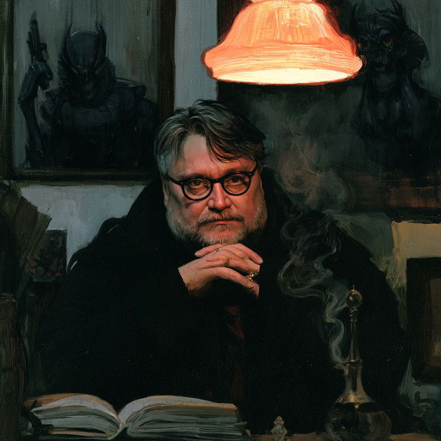 Guillermo del Toro style, Midjourney V8.2, render 4 of 4