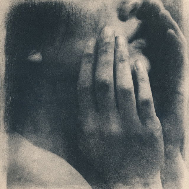 Gum Bichromate style, Midjourney V8.2, render 2 of 4