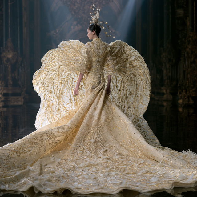 Guo Pei style, Midjourney V8.2, render 4 of 4