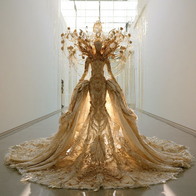 Guo Pei style, Midjourney V8.2, render 3 of 4