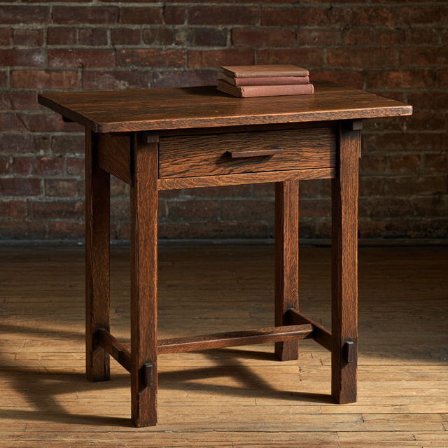 Gustav Stickley style, Midjourney V8.2, render 3 of 4