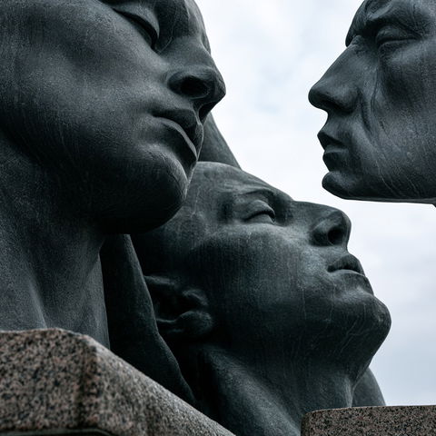 Gustav Vigeland style (Sculptors), Midjourney V8.2