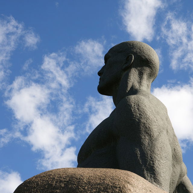 Gustav Vigeland style, Midjourney V8.2, render 3 of 4