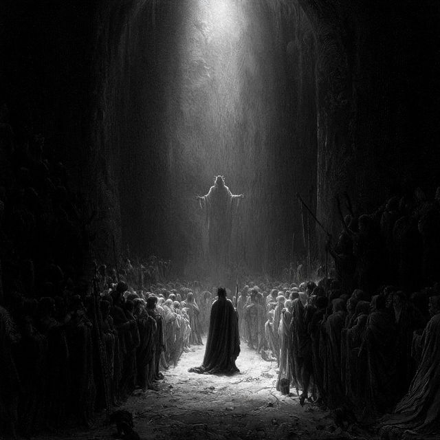 Gustave Dore style, Midjourney V8.2, render 1 of 4