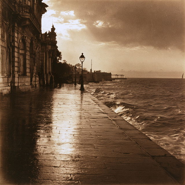 Gustave Le Gray style, Midjourney V8.2, render 2 of 4