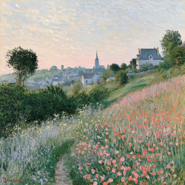 Gustave Loiseau style, Midjourney V8.2, render 3 of 4