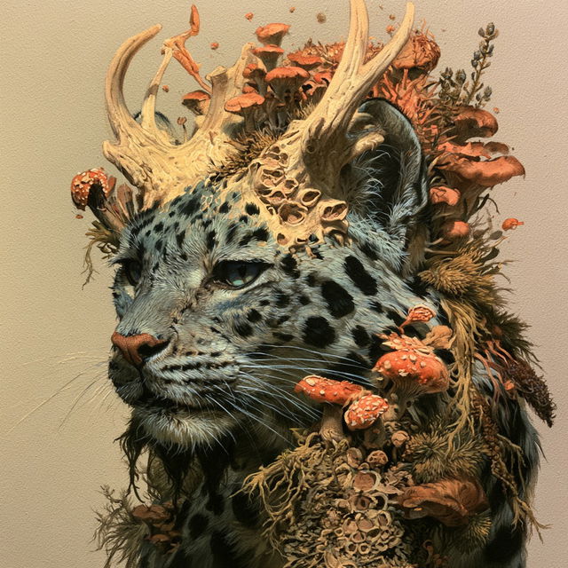 Guy Coheleach style, Midjourney V8.2, render 3 of 4