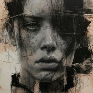 Guy Denning style, Midjourney V8.2, render 1 of 4