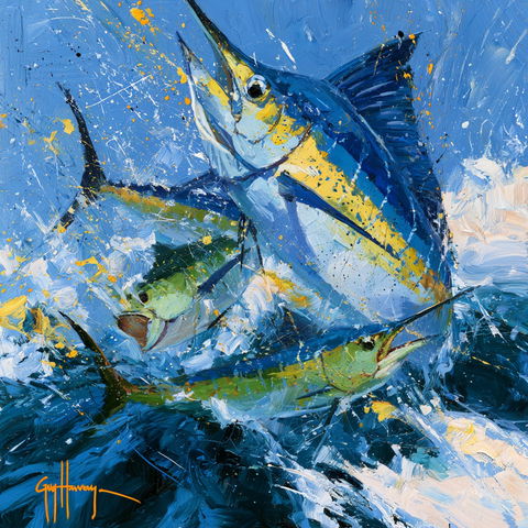 Guy Harvey style (Painters), Midjourney V8.2