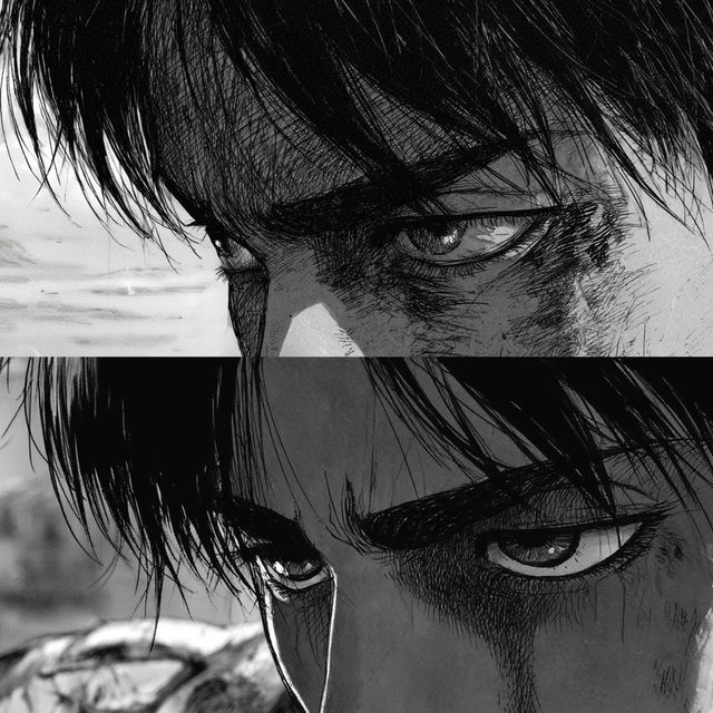 Hajime Isayama style, Midjourney V8.2, render 4 of 4