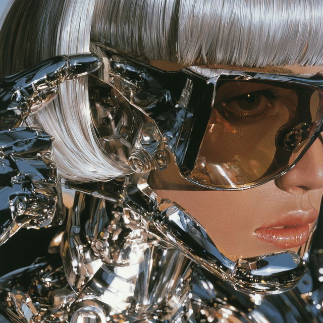 Hajime Sorayama style, Midjourney V8.2, render 1 of 4