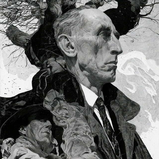 Hal Foster style, Midjourney V8.2, render 3 of 4