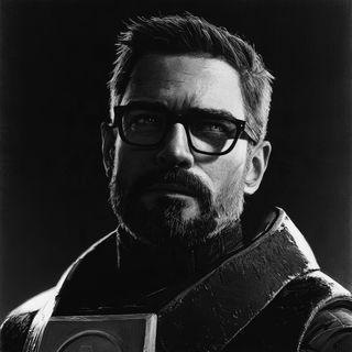 Half-Life style, Midjourney V8.2, render 4 of 4